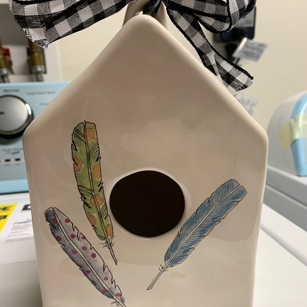 Rae Dunn Birdhouse